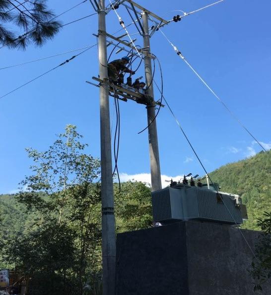 China Zhejiang Province Lishui City 11 KV Line